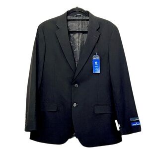 NAUTICA‎ Bi-Stretch Men’s Blazer/Jacket, Color Black, Size 40R, NWT